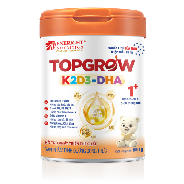  Topgrow K2D3 – DHA 1+ 800g